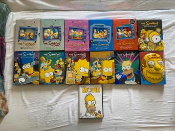 The Simpsons Seizoen 1 t/m 12 + film beschikbaar voor biedingen