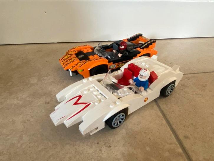 8158 Lego Speed Racer & Snake Oiler, Kinderen en Baby's, Speelgoed | Duplo en Lego, Zo goed als nieuw, Ophalen of Verzenden
