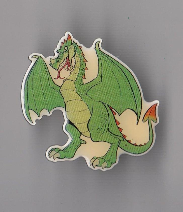 De Efteling Sprookjesbos Draak pin, Verzamelen, Speldjes, Pins en Buttons, Gebruikt, Speldje of Pin, Overige onderwerpen, Ophalen of Verzenden