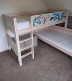 *Lifetime Hoekstapelbed Whitewash in nette staat*, Ophalen, Gebruikt, Stapelbed
