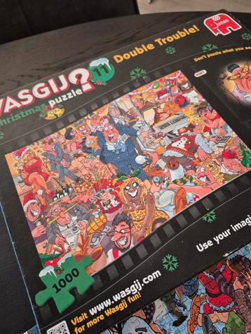 Wasgij puzzel 1000 stukjes double trouble. beschikbaar voor biedingen