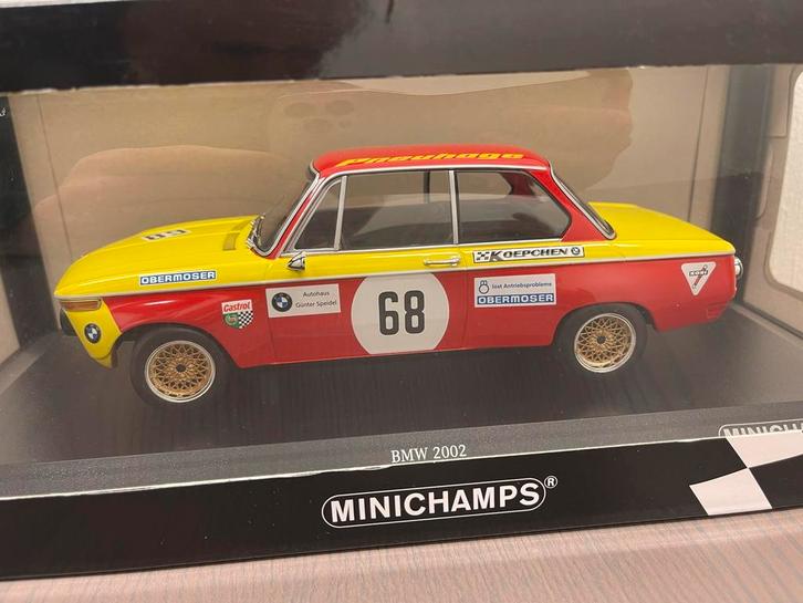 1:18 Minichamps BMW 2002 nieuw in doos, Hobby en Vrije tijd, Modelauto's | 1:18, Nieuw, Auto, MiniChamps, Ophalen of Verzenden