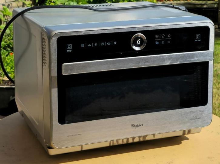 Whirlpool combimagnetron - model JT 479, Witgoed en Apparatuur, Magnetrons, Gebruikt, Vrijstaand, Combimagnetron, 45 tot 60 cm