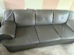 sky leren bank, Ophalen, 125 cm of meer, Leer, Zo goed als nieuw
