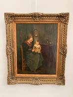 Lambert van der Tonge - Kindje op eiken paneel, Antiek en Kunst, Kunst | Schilderijen | Klassiek, Ophalen of Verzenden