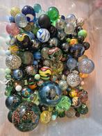 Doos vol knikkers - diverse maten, Verzamelen, Ophalen, Gebruikt