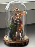 Mooie stolp met verlichting van vos, Huis en Inrichting, Ophalen, Zo goed als nieuw