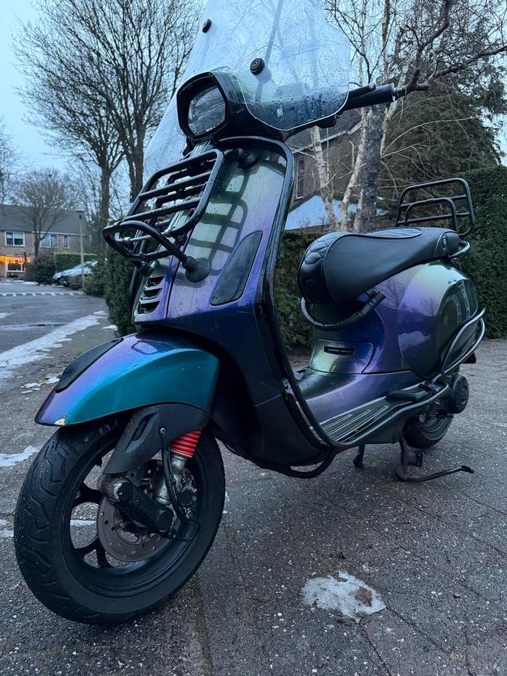 Vespa sprint, Fietsen en Brommers, Scooters | Vespa, Gebruikt, Vespa S, Maximaal 45 km/u, Benzine, Ophalen