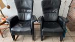 Relax stoel, Minder dan 75 cm, Gebruikt, Leer, Ophalen of Verzenden