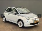 UNIEK! Fiat 500C 0.9 80pk Turbo Twinair 2018 Wit Cabrio, Auto's, Stof, Cabriolet, Wit, Overige kleuren