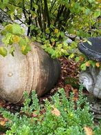 Grote Mediterraanse olijfkruik terracotta kruik tuinvaas, Tuin en Terras, Gebruikt, Ophalen