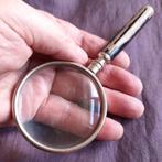 Grote Oude Loupe of Leesglas, Hobby en Vrije tijd, Vergrootglazen, Loepen en Loeplampen, Verzenden, Vergrootglas of Loep