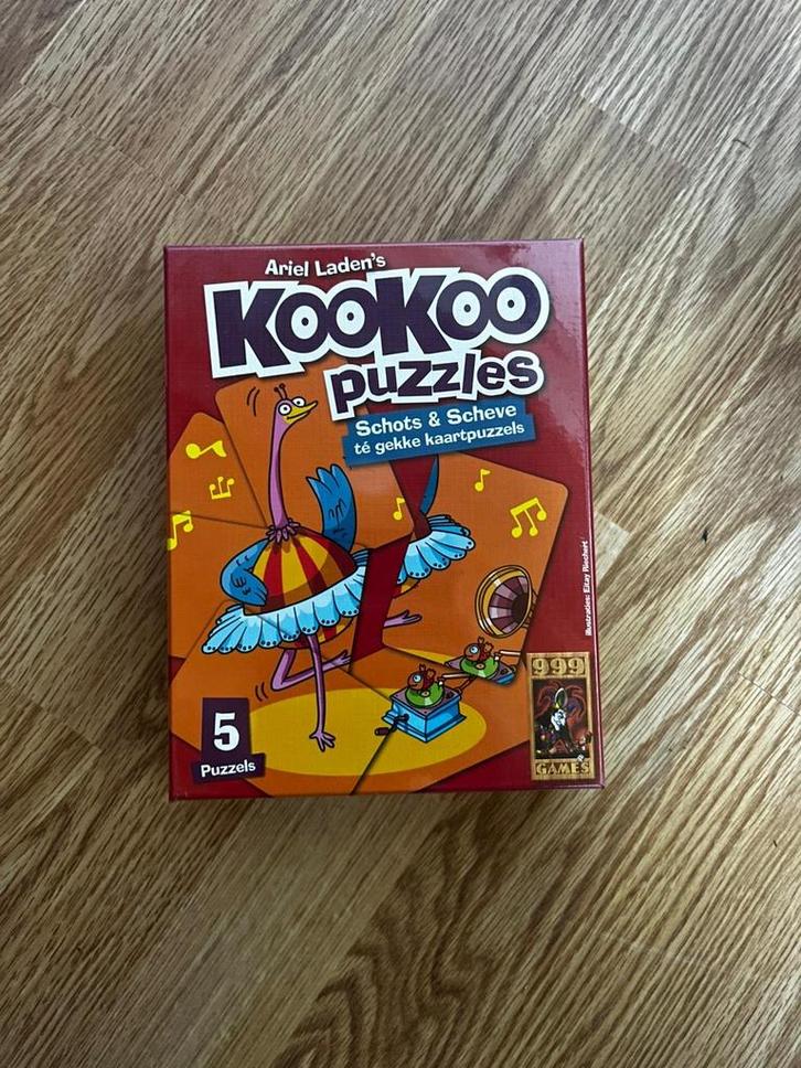 Kookoo Puzzles - Nieuw in Verpakking!, Hobby en Vrije tijd, Denksport en Puzzels, Nieuw, Ophalen of Verzenden