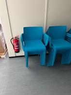 Pedrali kantine / eet / terrasstoel, binnen & buiten, blauw, Ophalen, Gebruikt, Meubilair