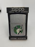 Zippo no.180 Golfer - 1984, Ophalen of Verzenden, Gebruikt, Aansteker