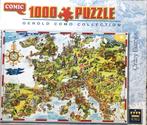Puzzel 1000 st; Crazy Europe; Comic puzzel van King, Ophalen of Verzenden, 500 t/m 1500 stukjes, Zo goed als nieuw, Legpuzzel