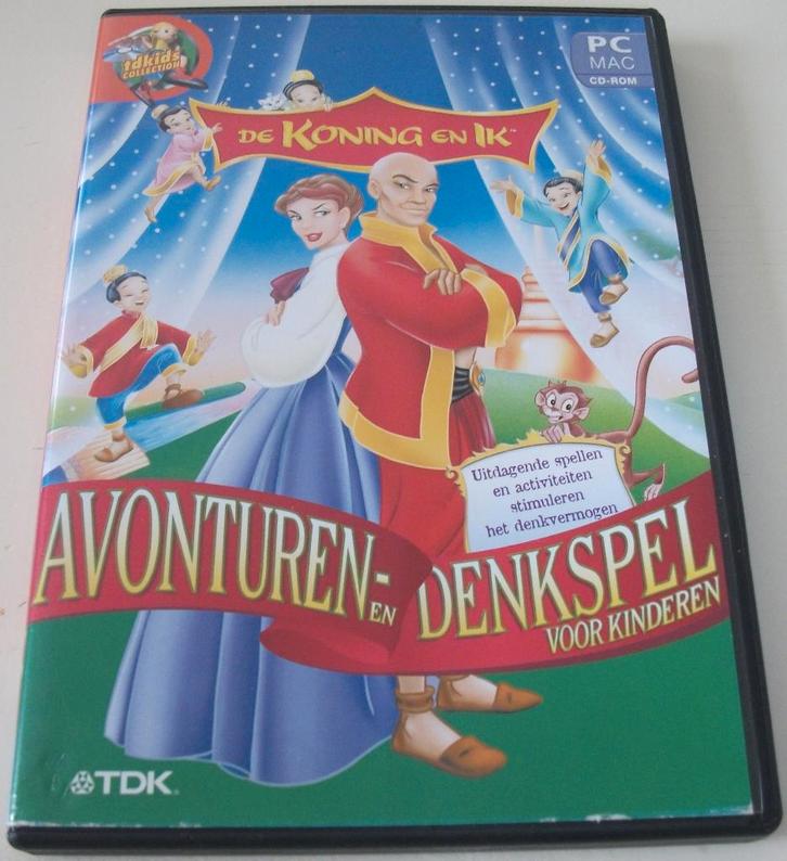 PC Game *** KONING EN IK ***, Spelcomputers en Games, Games | Pc, Zo goed als nieuw, Puzzel en Educatief, 1 speler, Vanaf 3 jaar