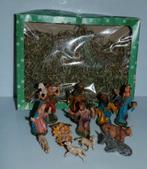 Vintage kerstgroep kerststal figuren ITALY 12-delig, Diversen, Kerst, Ophalen of Verzenden, Zo goed als nieuw