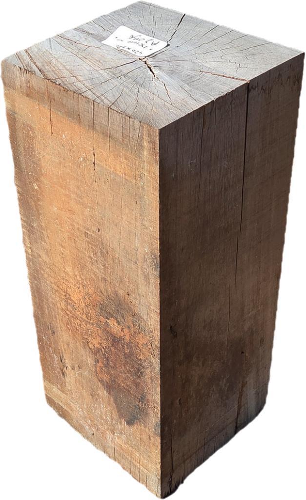 Blok Hardhout ️/ sokkel Afmeting: 38 x 42 x 98 cm, Tuin en Terras, Palen, Balken en Planken, Nieuw, Overige typen, Hardhout, Ophalen