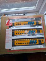 Lima NS Treinstel - Geel/Blauw, Hobby en Vrije tijd, Gelijkstroom, Ophalen of Verzenden, NS, Lima