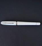 Parker vulpen IM Premium Pearl White, maat F, Verzamelen, Pennenverzamelingen, Ophalen of Verzenden, Zo goed als nieuw, Vulpen