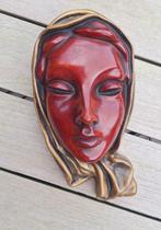 Prachtig vintage West Germany Achatit wandmasker., Ophalen of Verzenden, Huis en Inrichting