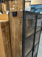 Vitrinekast Mango - NIEUW - Zware kwaliteit, Ophalen, Met plank(en), Nieuw, 50 tot 100 cm