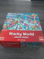 Wacky World Puzzel - 1000 stukjes, Ophalen, 500 t/m 1500 stukjes, Zo goed als nieuw, Legpuzzel