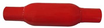 SpeedFX G201R Glasspack sportuitlaat 2" rood beschikbaar voor biedingen