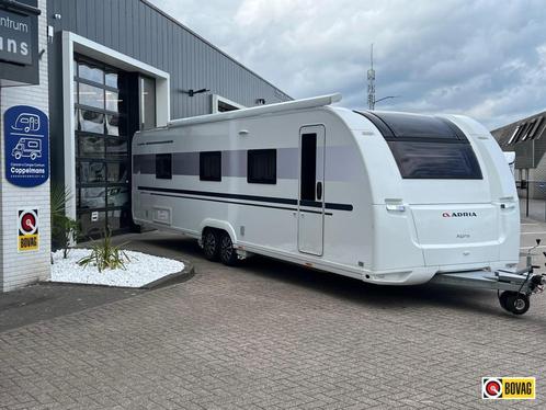 Adria Alpina 903 HT familie caravan vol optie, Caravans en Kamperen, Caravans, Bedrijf, meer dan 6, 2000 kg en meer, Treinzit
