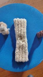 Alpaca infinity hoofdband of oorwarmers roomwit, handgemaakt, Ophalen of Verzenden, Nieuw, Maat 38/40 (M), Muts