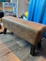 Bankje turnbok decoratie, 100 tot 125 cm, Leer, Ophalen of Verzenden, Zo goed als nieuw