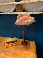 Vintage Hoedenstandaard met Hoedje, Ophalen of Verzenden