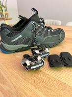 Shimano fietsschoenen maat 46 + shimano trappers, Sport en Fitness, Ophalen of Verzenden, Zo goed als nieuw, Kleding
