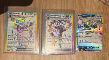 Umbreon Ex & Espeon Ex Promos Prismatic beschikbaar voor biedingen