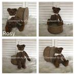 Mohair beer handmade wegens stoppen beren maken, Verzamelen, Beren en Cherished Teddies, Ophalen, Nieuw, Stoffen beer, Overige merken
