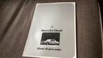 Mercedes Diesel, Klasse als geen ander, folder, 1974, Boeken, Auto's | Folders en Tijdschriften, Ophalen of Verzenden, Zo goed als nieuw