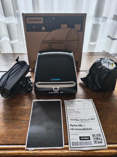Dymo 4XL Labelwriter, met rol verzendlabels, Computers en Software, Printers, Gebruikt, Printer, Ophalen of Verzenden