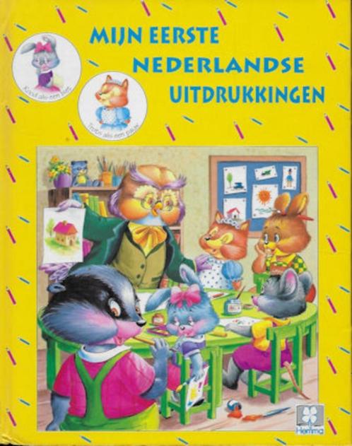 Gemma van Leeuwen: Mijn eerste Nederlandse uitdrukkingen, Boeken, Kinderboeken | Jeugd | onder 10 jaar, Zo goed als nieuw, Ophalen of Verzenden