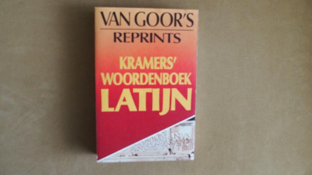 Van Goor's reprint - Woordenboek Latijn, Boeken, Woordenboeken, Ophalen of Verzenden, Zo goed als nieuw, Overige uitgevers, Latijn