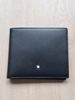 Montblanc Heren Portemonnee - Zwart Leer, Sieraden, Tassen en Uiterlijk, Portemonnees, Overige merken, Zwart, Nieuw, Ophalen of Verzenden