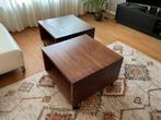 Salontafeltjes 2 x kubustafel, Huis en Inrichting, Tafels | Salontafels, Ophalen, 100 tot 150 cm, Vierkant, 50 tot 100 cm