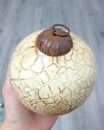 kerstboom bal sahara, keramiek met craquele, Ophalen of Verzenden