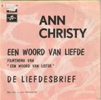 Ann Christy - Een woord van liefde - Nr 8, Overige formaten, Levenslied of Smartlap, Ophalen of Verzenden, Zo goed als nieuw