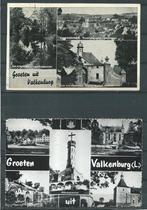 Valkenburg Groeten uit 2x Foto/Ansichtkaart f-105 jdu, Verzamelen, Ansichtkaarten | Nederland, Ophalen of Verzenden, 1940 tot 1960