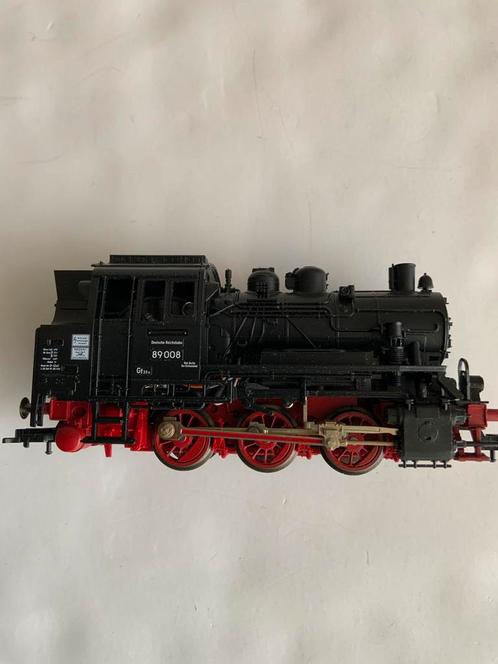 Fleischmann Deutsche Reichsbahn 89 008 Digitaal adres 68, Hobby en Vrije tijd, Modeltreinen | H0, Zo goed als nieuw, Locomotief