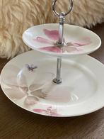 Etage schaal Margriet New Bone China, Ophalen of Verzenden, Zo goed als nieuw