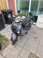Senzo GT2 Retro Scooter - 2016 blauwe kenteken, Fietsen en Brommers, Snorfietsen en Snorscooters, Overige merken, Gebruikt, Ophalen of Verzenden