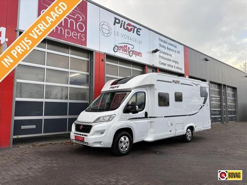 Pilote Pacific 706GJ Veel opties, Off-Grid, Euro 6., Caravans en Kamperen, Campers, Bedrijf, Half-integraal, tot en met 4, Overige merken
