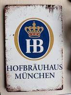 Hofbräuhaus München Metalen Bord 30 bij 20, Ophalen of Verzenden